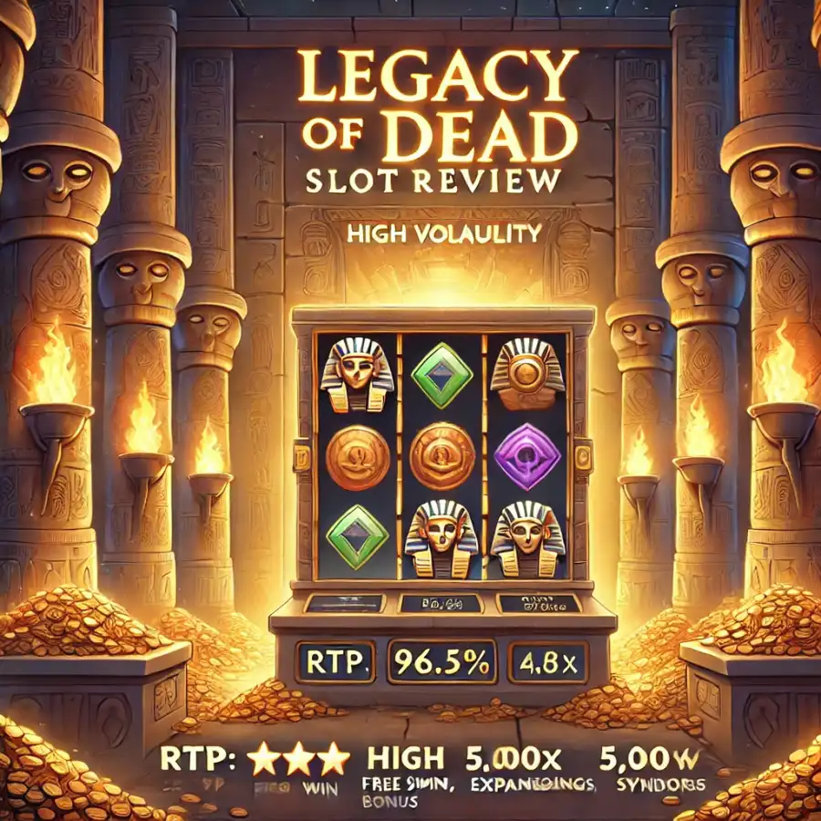 Обзор игрового слота Legacy of Dead